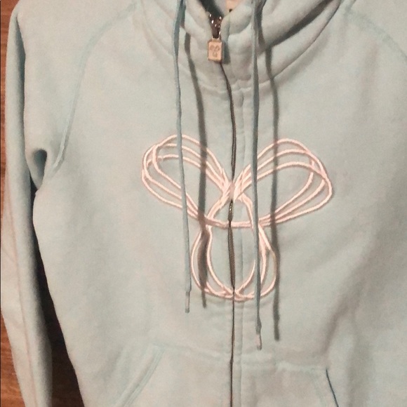 Light blue TNA hoodie - Picture 2 of 4